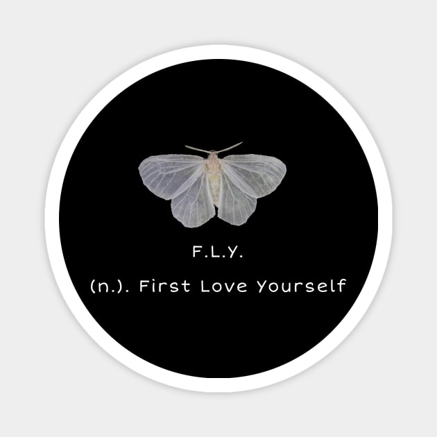 First love yourself Magnet by Byreem